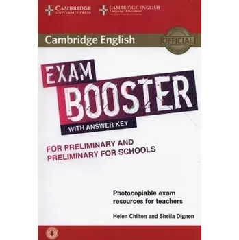 Učebnice Cambridge English Exam Booster for Preliminary and Preliminary for Schools with Answer Key with Audio
