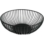 KITCHISIMO 320305 drátěná mísa na ovoce 18 cm černá