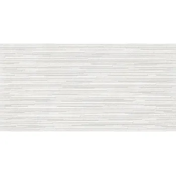 Venkovní dlažba Peronda Obklad Versa white decor 60x120 cm 3D VERSA612WHD
