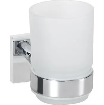 Držák na kartáček Bemeta Držák kartáčků QUADRA stříbrná 169110012