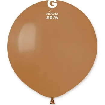 Balónek Gemar Balloons Balónek latexový 48 cm – Pastelový hnědý MOCHA - 1 KS