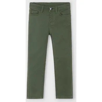 Chlapecké kalhoty Kalhoty Mayoral slim fit basic 517.5A.Mini.9BYA zelená 91X, vel. 134