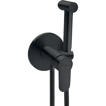 Vodovodní baterie Novaservis Bidetová podomítková baterie Nostris, černá BNS66PBL