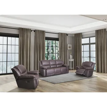 FALCO Polohovací sedací souprava Doncaster 3+1+1 023 tmavě šedá