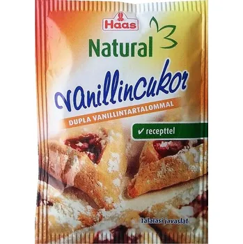 Sladidlo Haas Natural Vanilínový cukr (8g)