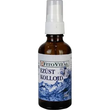 Pleťový peeling FitoVital Koloidní stříbro 25ppm (50ml)