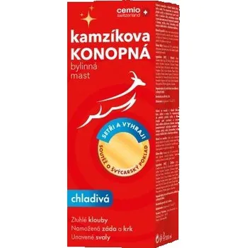 Bylinná léčivá mast Kamzíkova konopná mast chladivá 200 ml + soutěž