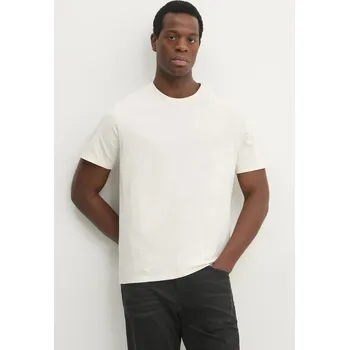 Bavlněné tričko Pepe Jeans Connor PM509206 béžová 01C, vel. XL