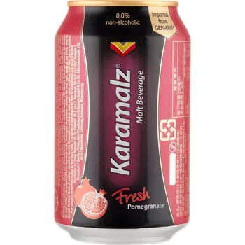 Energetický nápoj Eichbaum Karamalz sladový nápoj sycený s příchutí granátové jablko (330ml)