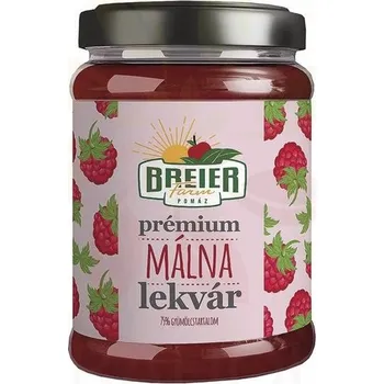 Rostlinná pomazánka Breier Farm Prémium Malinová povidla (330g)