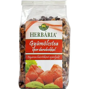 Sušené ovoce Herbária Ovocný čaj s jahodami (120g)