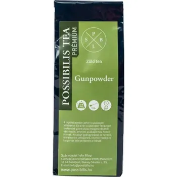 Sušená zelenina Possibilis Gunpowder zelený čaj sypaný (75g)