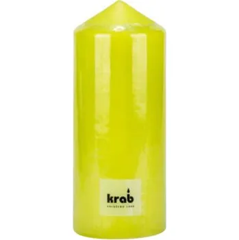 Svíčka Maják Svíčka válec 50x90 mm - zelená