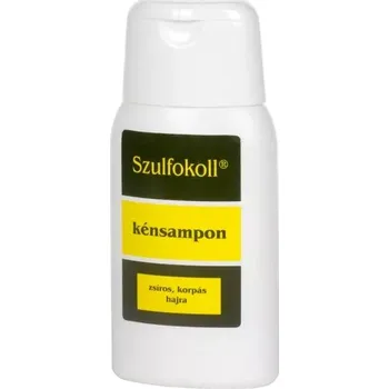 kartáč na vlasy Szulfokoll Sirný šampon na mastné vlasy s lupy (250ml)