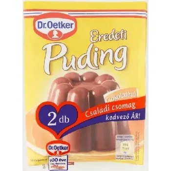 Potravina Dr.Oetker Bezlepkový pudink s čokoládovou příchutí (2 x 44,5g)