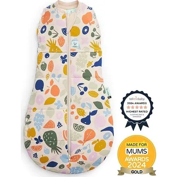 Zavinovačka ERGOPOUCH Zavinovačka a vak na spaní 2v1 Cocoon Fruit Salad 6-12 m, 8-10 kg, 2,5 tog