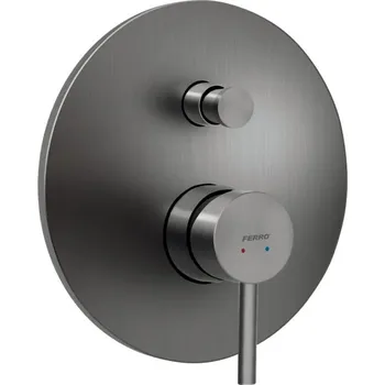 Novaservis Sprchová podomítková baterie Ciriculus, gun metal BCK7PGM