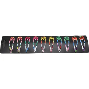 Barevné sponky na vlasy, 10 ks