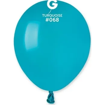 Balónek Gemar Balloons Balónek latexový MINI - 13 cm – Tyrkysová 1 KS