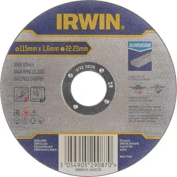 Řezný kotouč Kotouč řezný na hliník 115x1,6 - PRO PERFORMANCE IRWIN