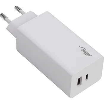 USB Nabíječka AK-CH-20 USB-A + USB-C PD 5-20V / max. 5A 100W Quick Charge 3.0 GaN