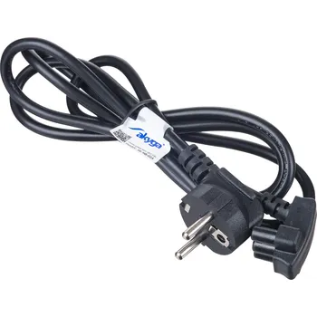 Prodlužovací kabel Napájecí kabel Akyga AK-NB-02A - 3 Prong Hammerhead 1.5m