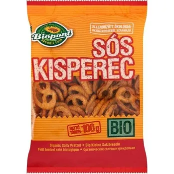 Chips Biopont Bio Malé preclíky slané (100g)