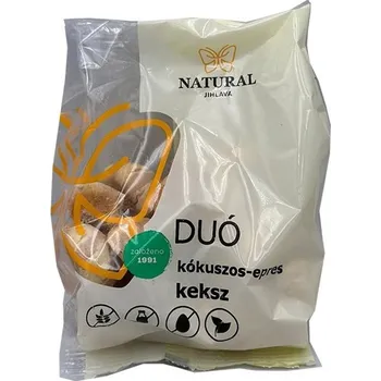 Natural DUO Bezlepkové kokosky jahodové (150g)