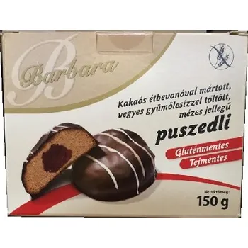 Barbara Bezlepkové medové perníky s ovocnou náplní v tmavé polevě (150g)