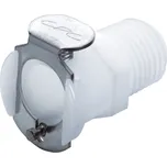 Hadicová spojka CPC NW 6,4, POM, samičí díl s vnějším závitem 1/4 NPT, bez ventilu (BJ= 5 ks)