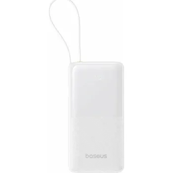 Powerbanka Powerbanka Baseus Bipow 2 10000mAh 20W s kabelem USB-C bílá
