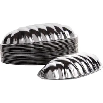 Kuchyňské náčiní Kovovýroba Bystřice Formičky na cukroví houska 25 ks