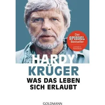 Literární biografie Was das Leben sich erlaubt - Krüger, Hardy [DE] (2017, Brožovaná, Goldmann)