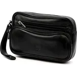 Černá kožená pánská etue Nordee no. 201