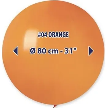 Balónek Gemar Balloons Obří nafukovací balon - oranžová