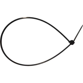 Stahovací páska Elektrikářská stahovací páska 150x4,8 mm, černá, balení 250 ks