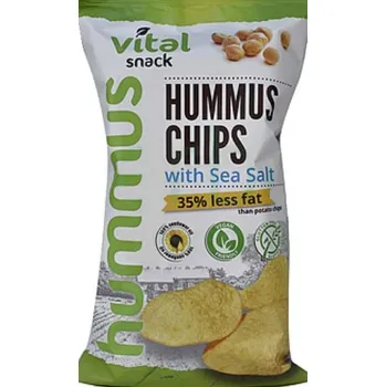 Chips Golden Snack Hummus chipsy s mořskou solí (65g)