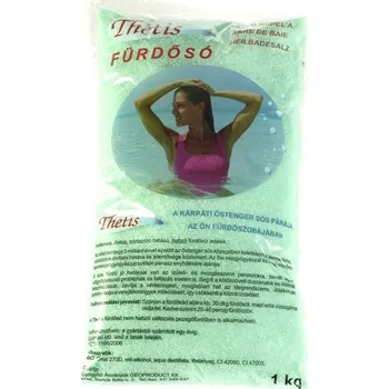 Koupelový olej Thetis Vonná koupelová sůl zelená (1000g)