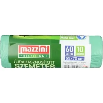 Papírová utěrka Mazzini Recyklované pytle na odpad (60l 10ks)