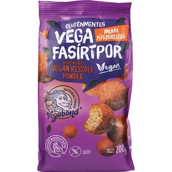 Hotové jídlo Vegabond Bezlepkové karbanátky v prášku s indickým kořením (200g)