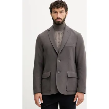 Dámské sako Sako s přídavkem vlny Armani Exchange XM001873.AF16644 šedá 90X, vel. 52