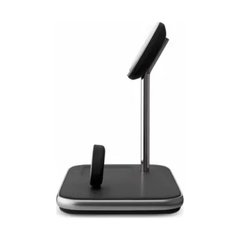 Epico 3in1 bezdrátová nabíječka Made for MagSafe s adaptérem v balení - černá