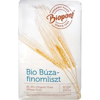Chlebová směs Biopont Bio Pšeničná mouka hladká BL-55 (1000g)