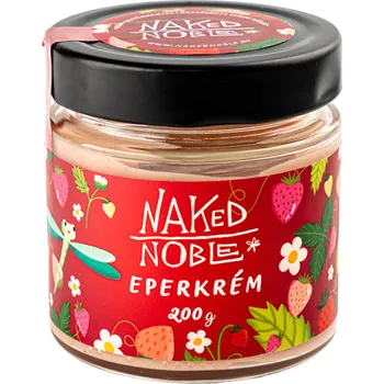 Rostlinná pomazánka Naked Noble Veganský mandlově-jahodový krém se sladidly (200g)