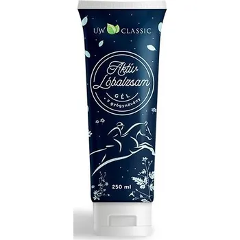Charlotte Cosmetic UW Classic Koňský balzám aktivní gel s 9 léčivými rostlinami (250ml)