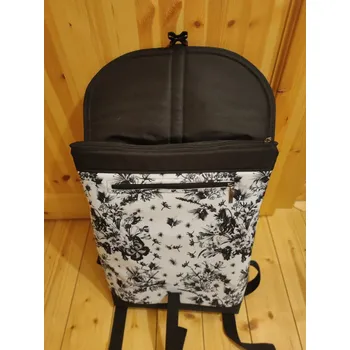 Městský batoh Hnědý batůžek s klopou od HodRa