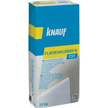 Průmyslové lepidlo KNAUF FLIESENKLEBER N – Cementové lepidlo a zdicí malta pro tenké spáry 5kg