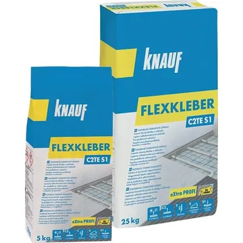Průmyslové lepidlo KNAUF FLEXKLEBER – Flexibilní cementové lepidlo 5kg