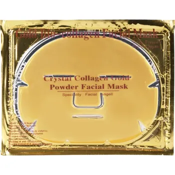 Pleťová maska Sun Moon Pleťová maska ​​s krystalovým kolagenovým a zlatým práškem (1ks)