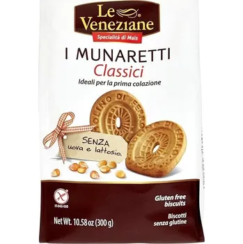 Le Veneziane I Munaretti Bezlepkové máslové sušenky (300g)
